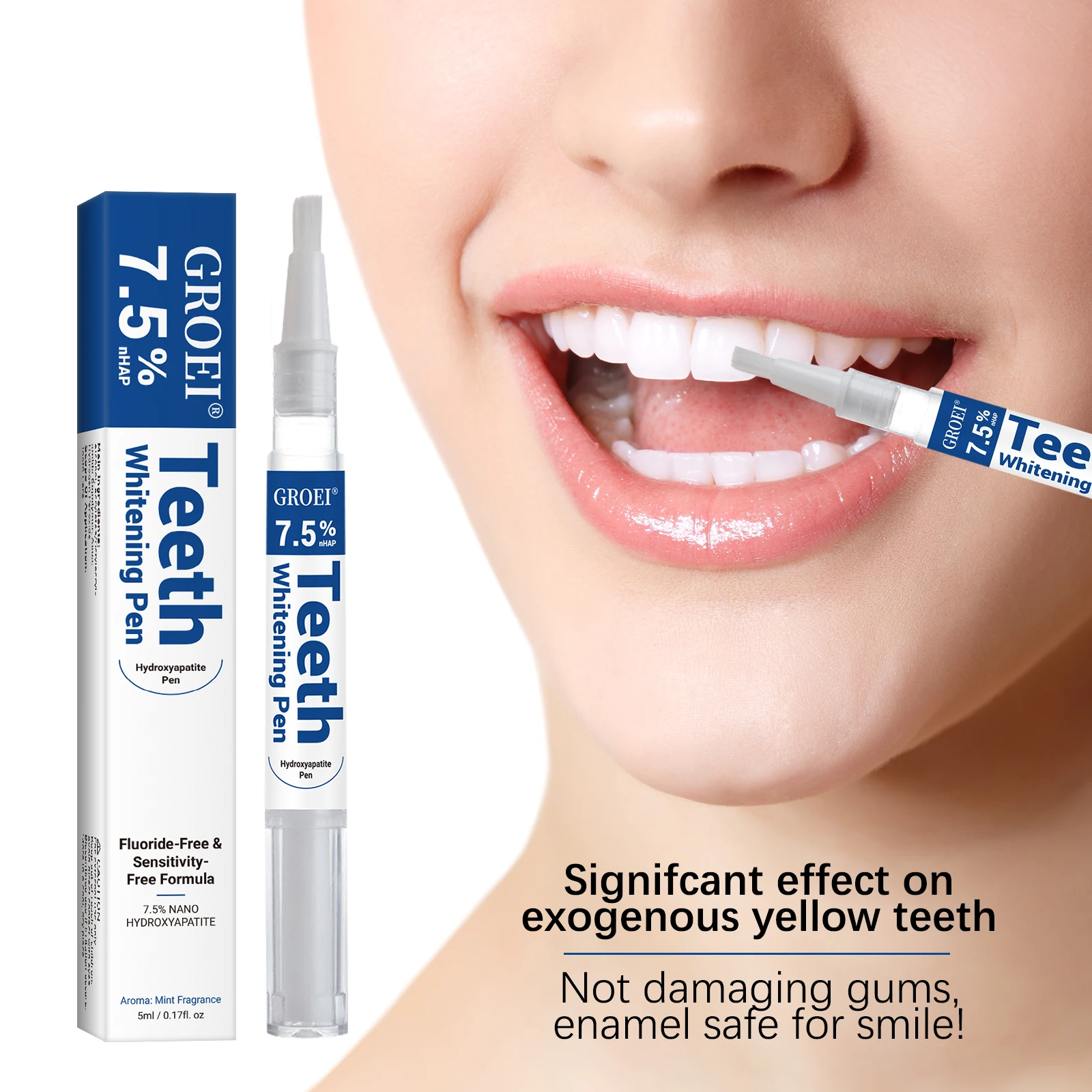 Teeth Whitening Pens - Penna per sbiancamento dei denti idrosapatite